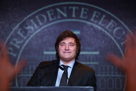 argentina president elect javier